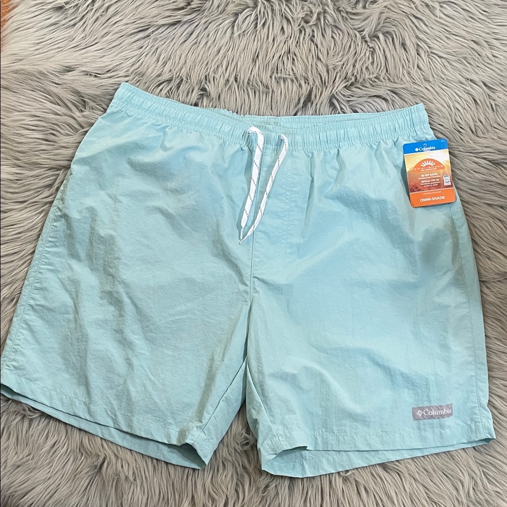 Columbia Men's Aqua Swim Trunks
